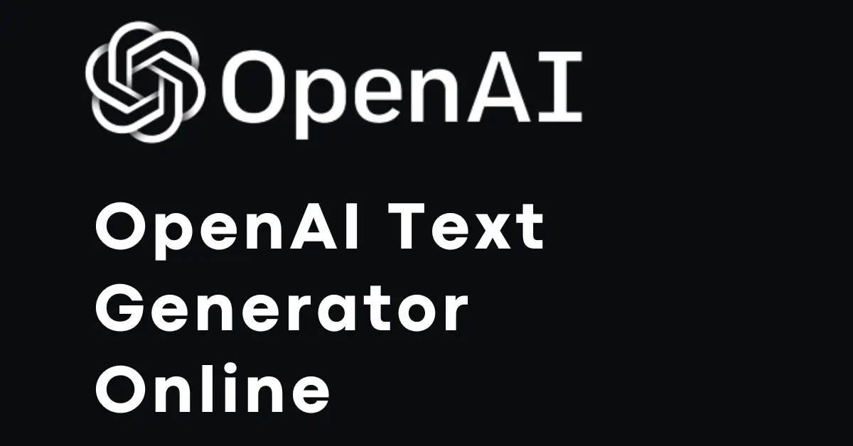 openai text generator